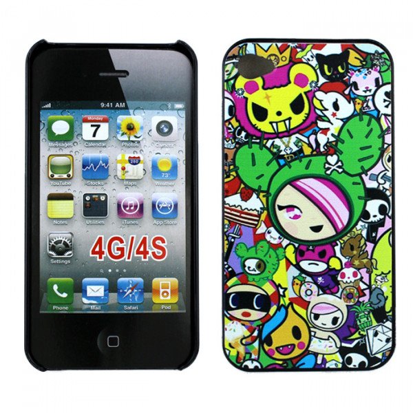 Wholesale iPhone 4 4S Cute Cartoon Design Hard Case (Cute Cartoon)